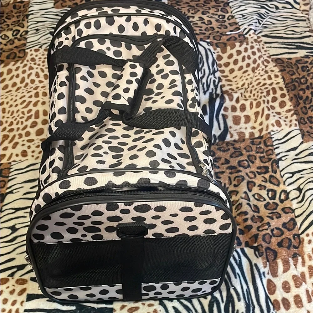Polka Dot Pet Carrier